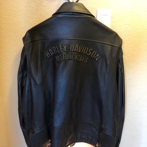 Like-New Men’s 2XL Leather Harley Davidson Jacket
